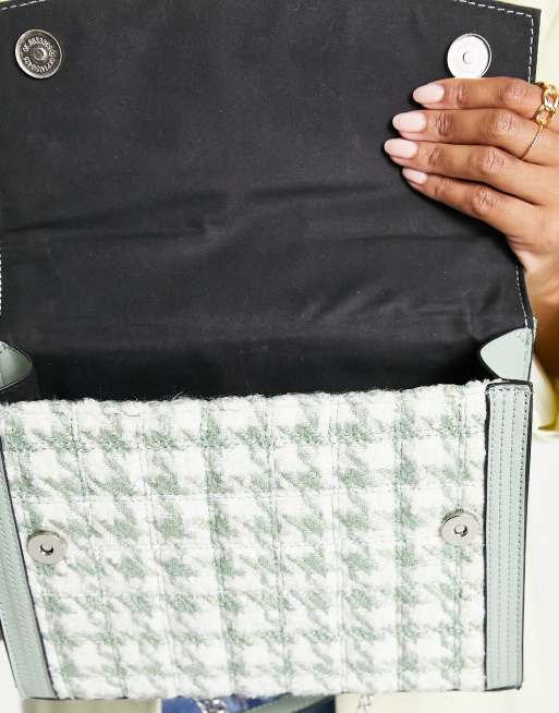 River island dogtooth discount bag
