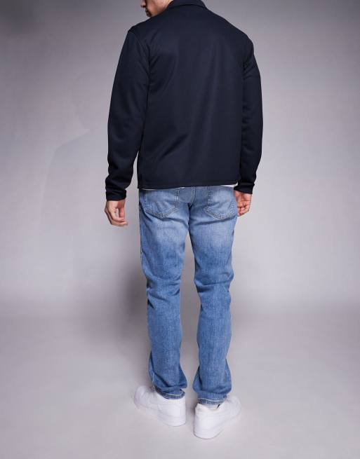 River Island – Dopasowane niebieskie jeansy, 3 z 5