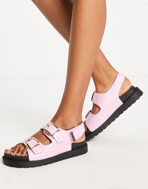 River island 2025 women's flat sandals