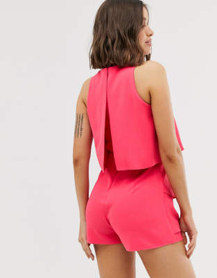 river island jumpsuit pink
