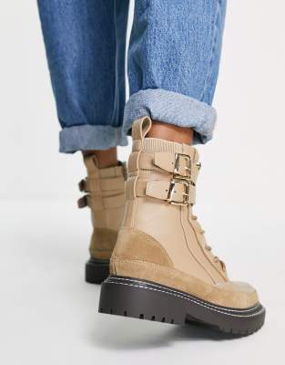 river island beige boots