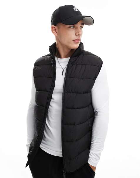 River Island - Doudoune sans manche - Noir - view 1