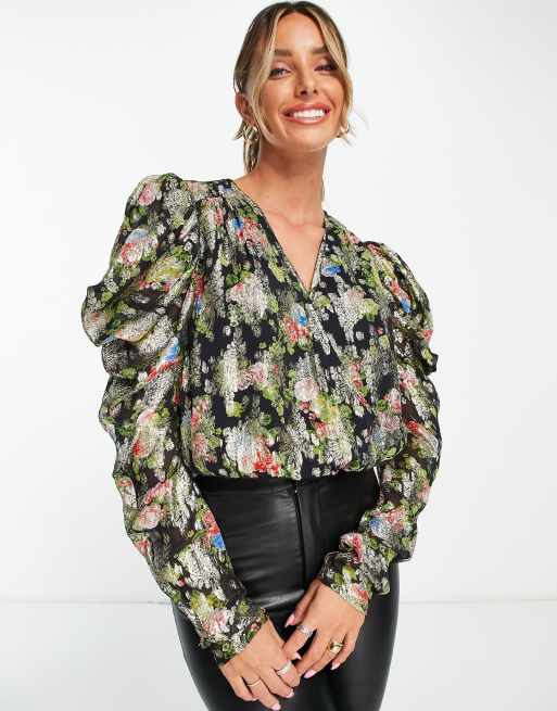 Floral Blouses for Women - Up to 80% off