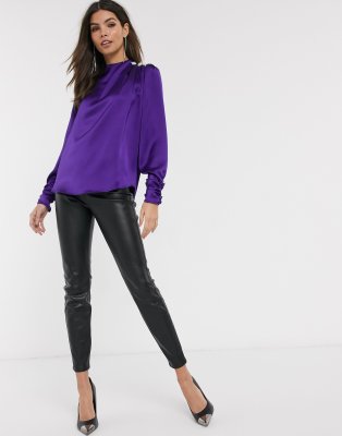 river island satin top