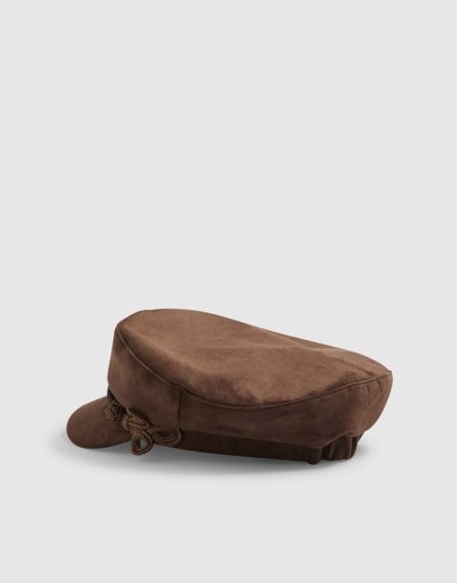 River Island Drummer baker boy in brown - dark, 2 of 4