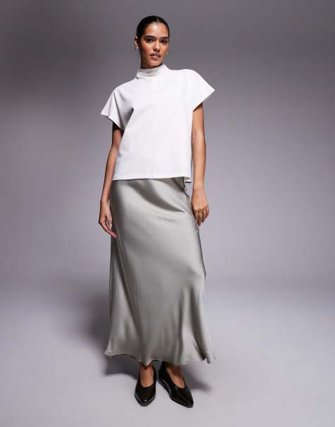 River Island - Easy - Maxirok in kaki - view 1