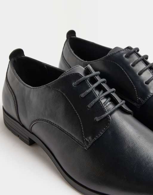 River Island Elegante spitze Derby Schuhe in Schwarz ASOS
