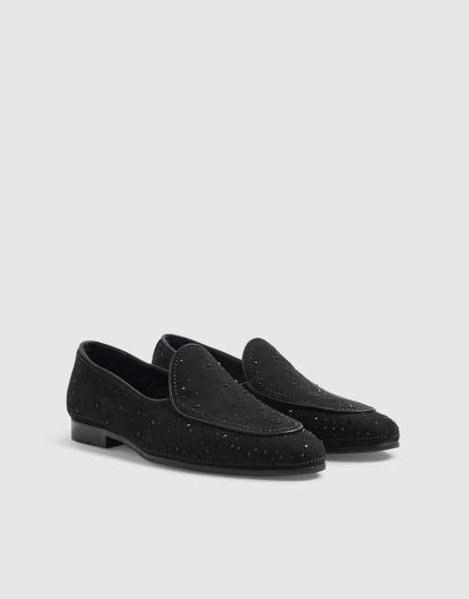 River Island Embellished loafers in black, 2 of 4