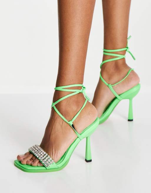 Lime green sandals river island new arrivals