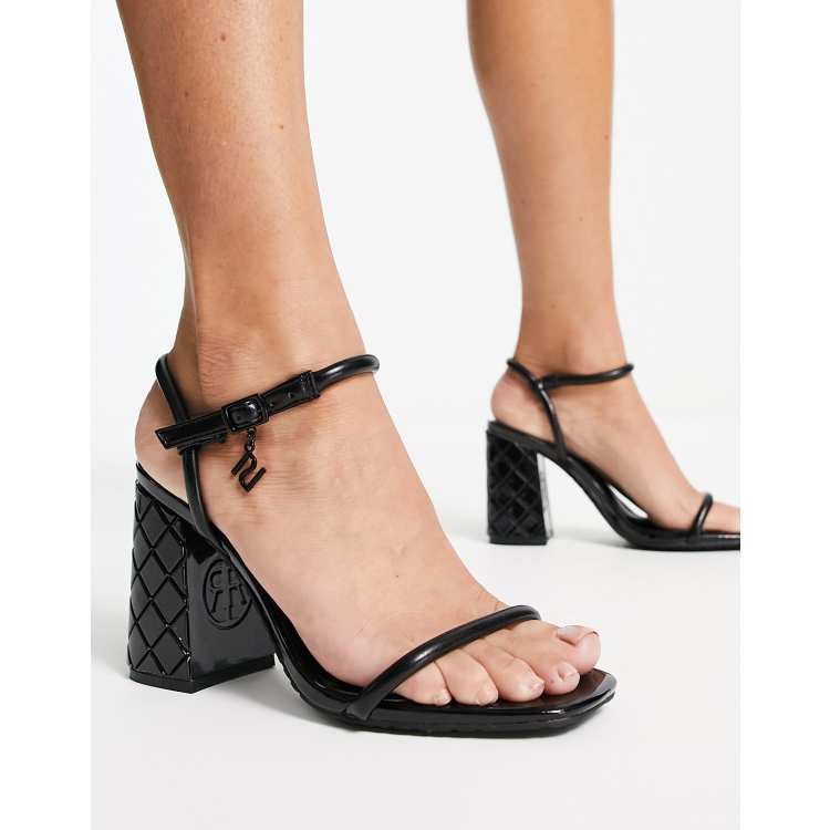 Block heel store sandals river island