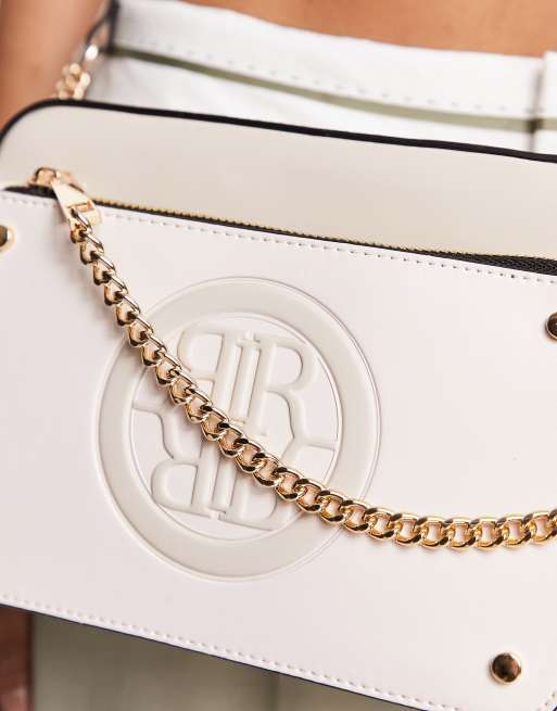 River island cream on sale bag