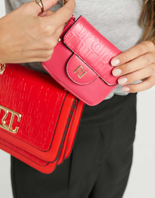 River island clearance red purse