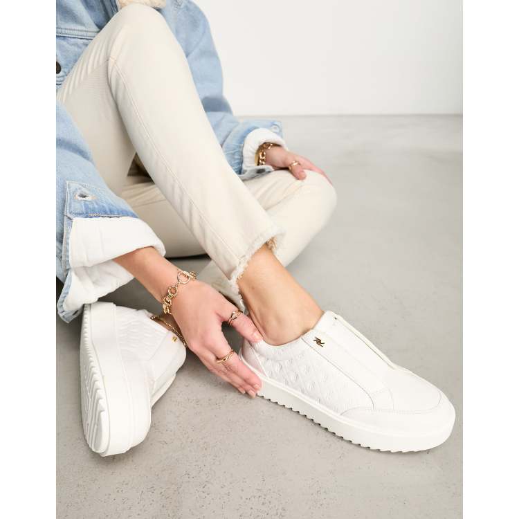 River island slip on hot sale trainers