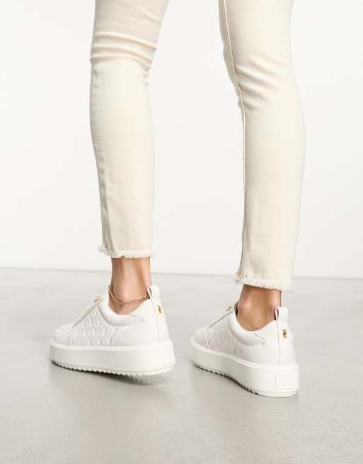 River island cheap platform trainers