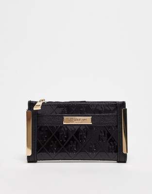 River Island River Island embossed purse in black