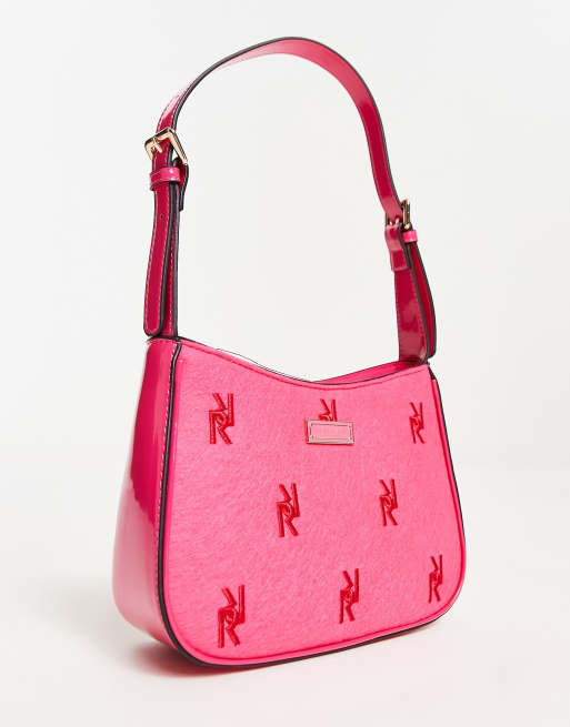 Red and clearance pink purse