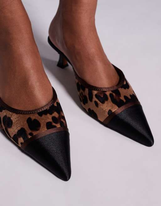 Escarpins leopard asos deals