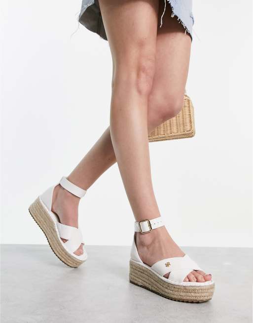 Espadrille flatform sandals on sale