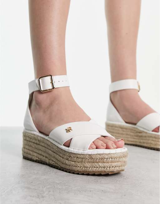 River island espadrille discount wedge