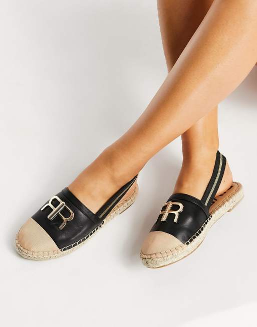 River island clearance black espadrilles