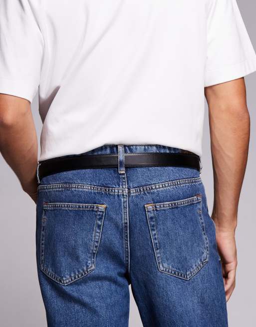 River Island essential belt in black, 2 of 3