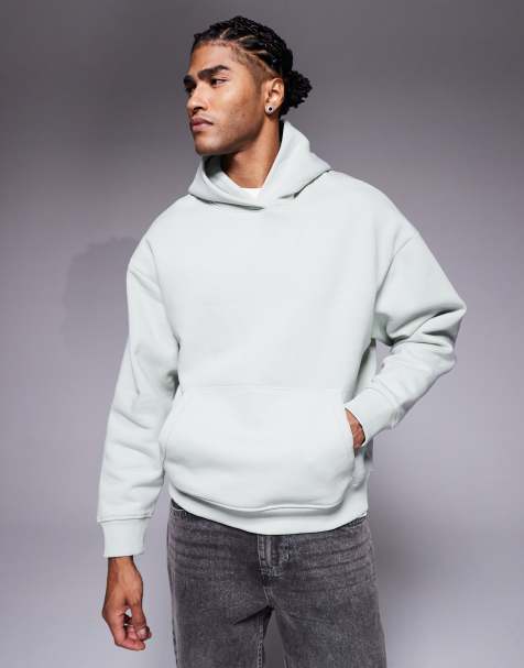 River Island essential hoodie in light green - view 1