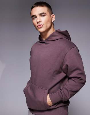 essential hoodie in purple