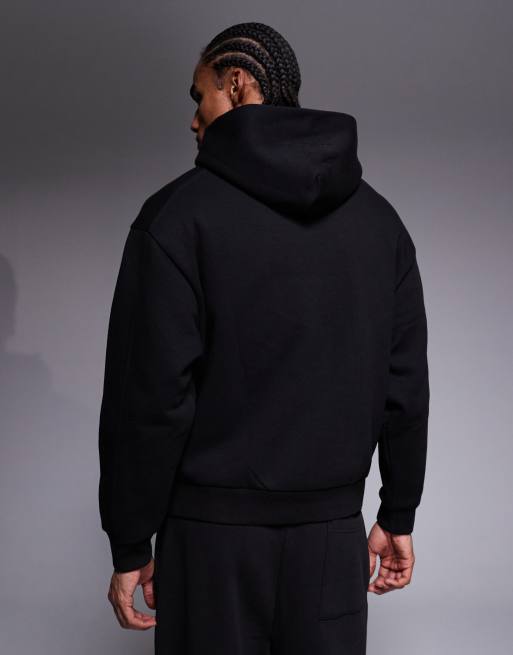 River Island - Essential - Hoodie in zwart, 3 van 5