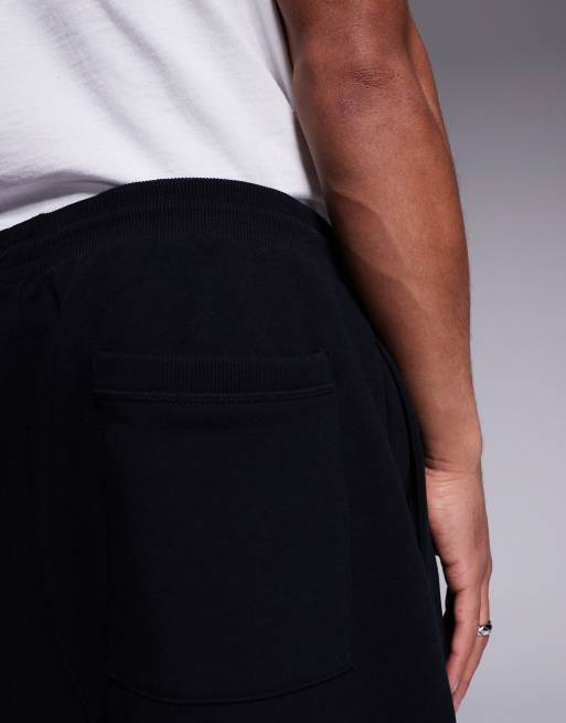 River Island essential relaxed fit joggers co-ord in black, 4 of 5