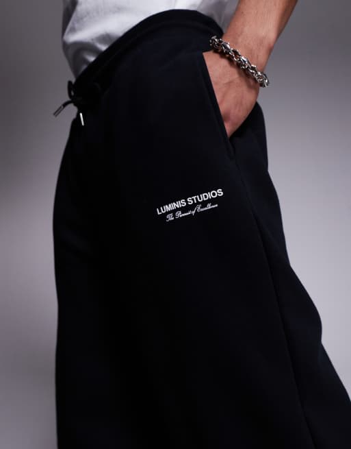 River Island essential relaxed fit sweatpants in black - part of a set, 5 of 5