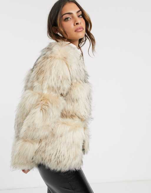 River island store fur coats