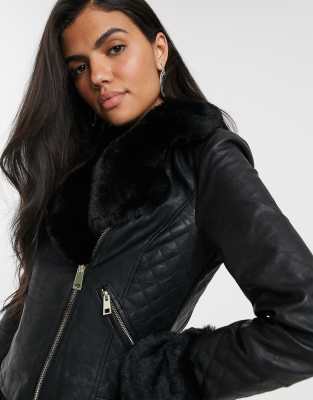 river island girls leather jacket