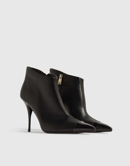 River Island Faux leather high vamp boots in black, 2 of 4
