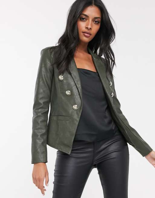 River island hot sale military jacket