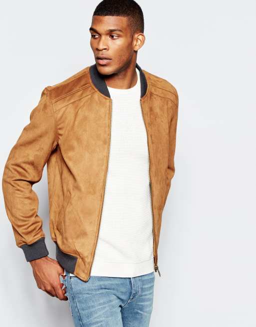 River island store suede jacket