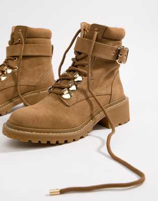 river island lace up ankle boots