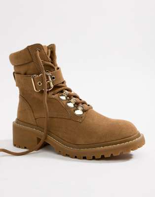 river island lace up ankle boots
