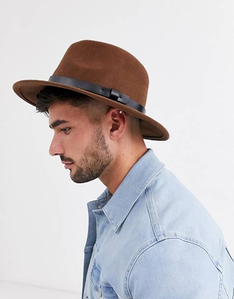 Men's Fedora Hats | Wide Brim & Black Fedora | ASOS