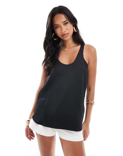 River Island - Fin top i sort - view 1