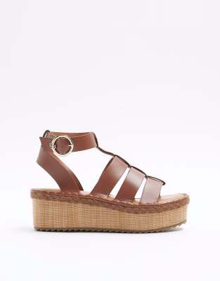  Fisherman flatform sandals  - light