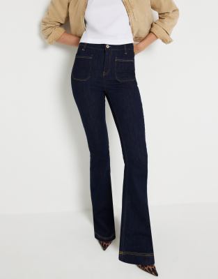 RIVER ISLAND FLARED JEANS 