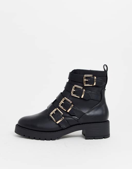 river island buckle boot