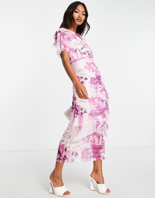 Rivers midi dress store mauve