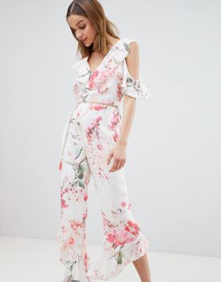 floral catsuit