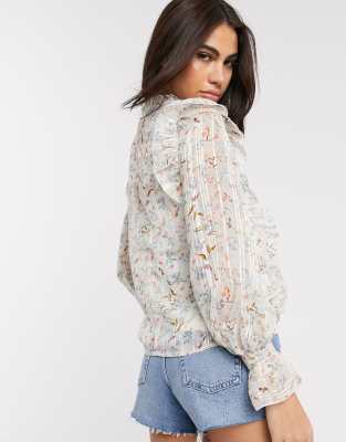 frilly blouses river island