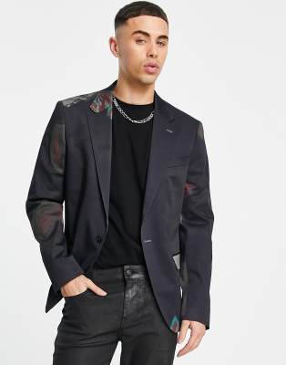 river island floral jacket