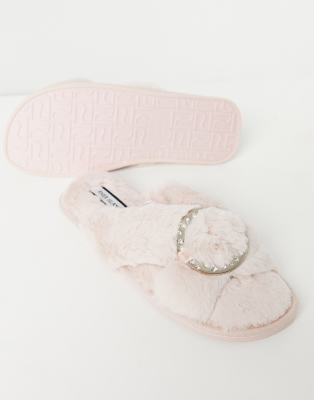open toe slippers river island