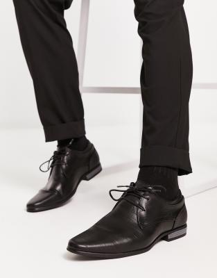 black casual dress shoes