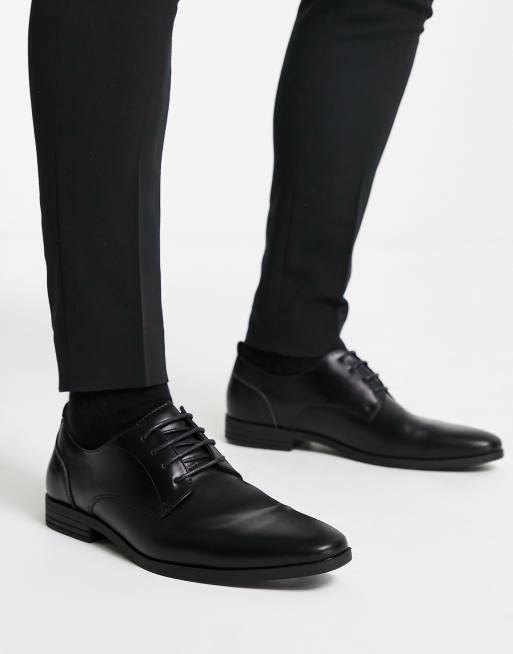 River island black sales shoes mens