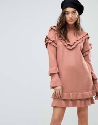 river island jumper dress